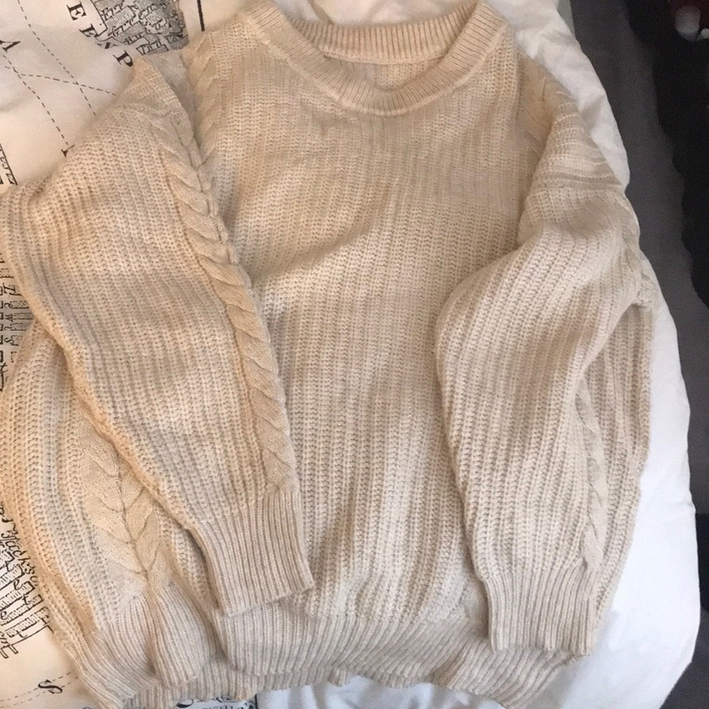 Oversized cashmere sweater ..Mongolian cashmere
